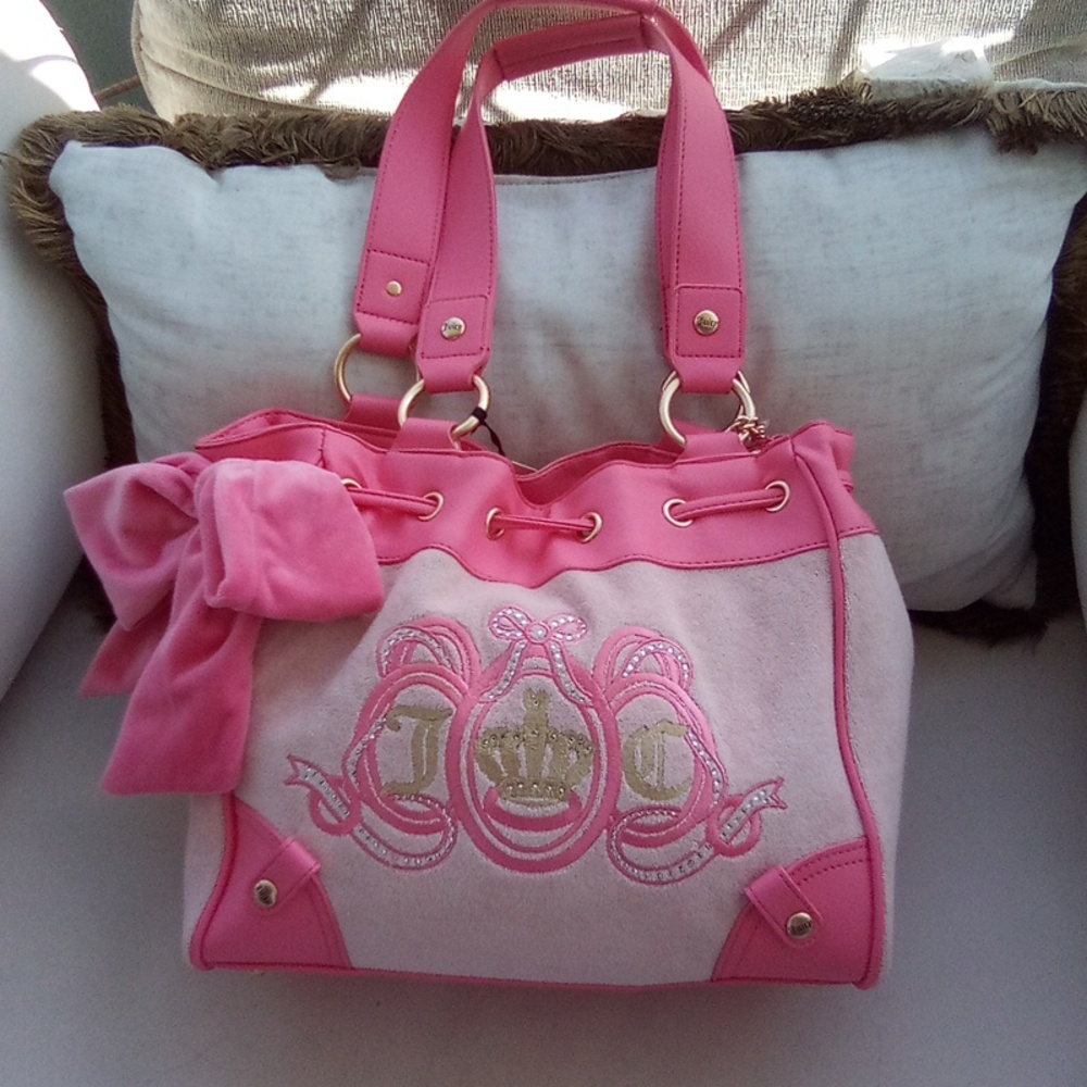 Juicy Couture Exclusive Velvet Bow Purse (On Sale!)